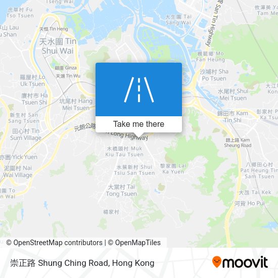 崇正路 Shung Ching Road地圖