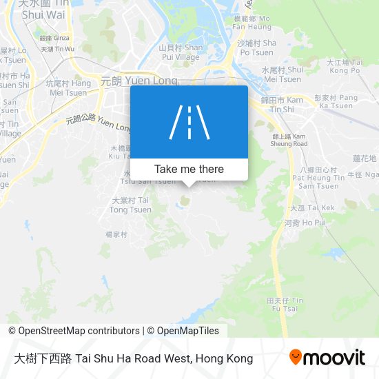 大樹下西路 Tai Shu Ha Road West map