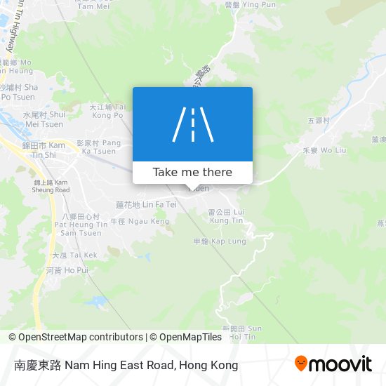 南慶東路 Nam Hing East Road map