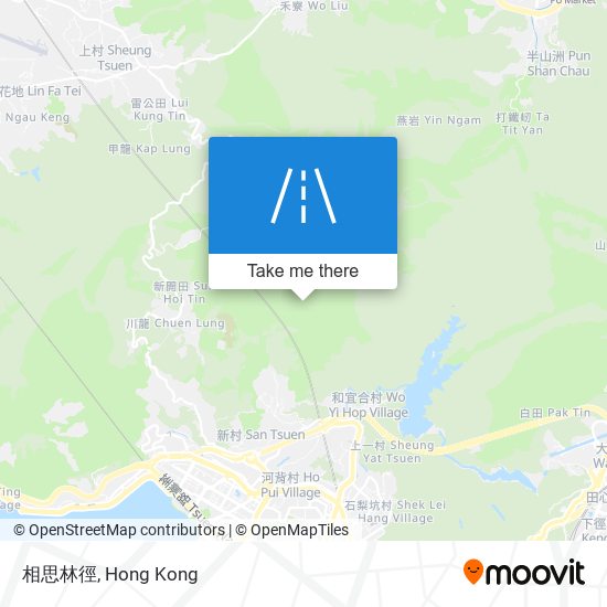 相思林徑 map