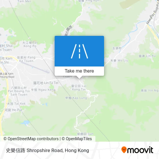 史樂信路 Shropshire Road map