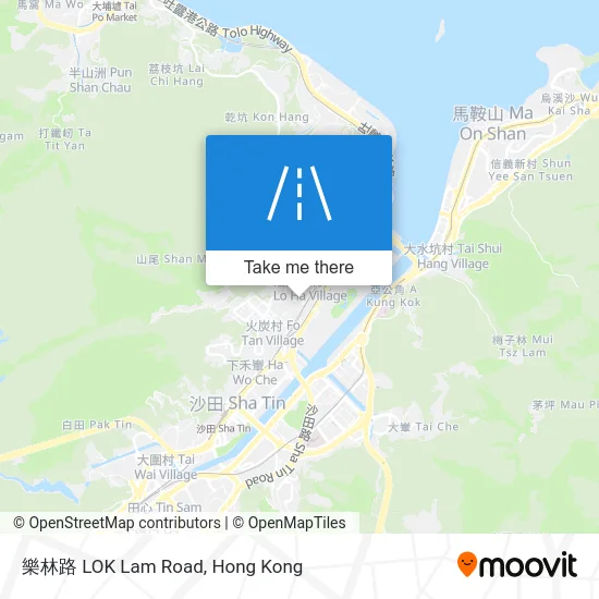 樂林路 LOK Lam Road map