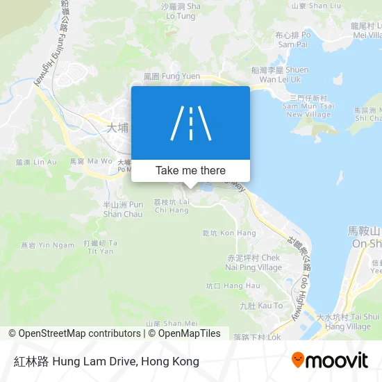 紅林路 Hung Lam Drive map