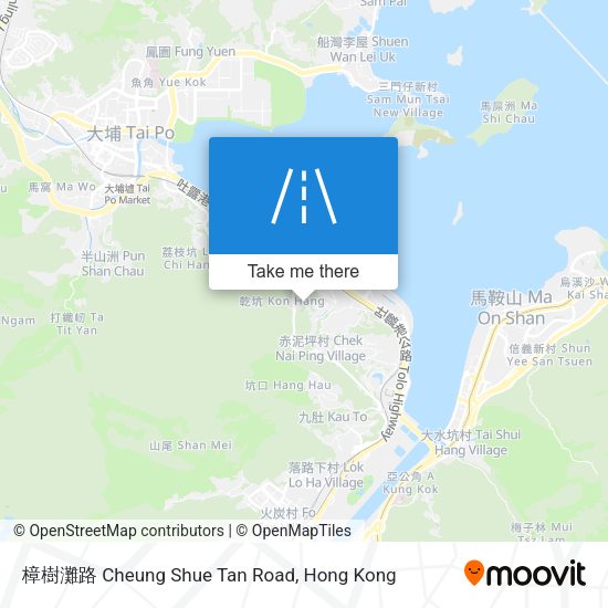 樟樹灘路 Cheung Shue Tan Road地圖