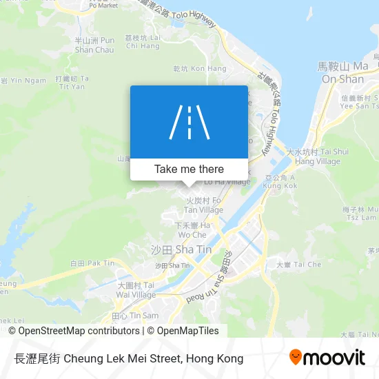 長瀝尾街 Cheung Lek Mei Street map