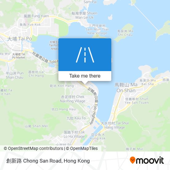 創新路 Chong San Road map