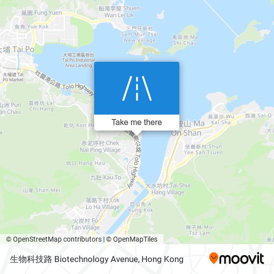 生物科技路 Biotechnology Avenue map