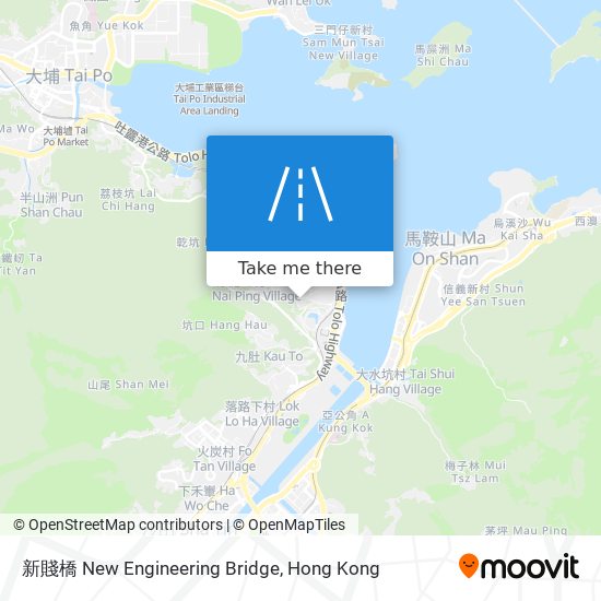 新賤橋 New Engineering Bridge map