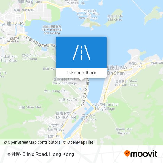 保健路 Clinic Road map