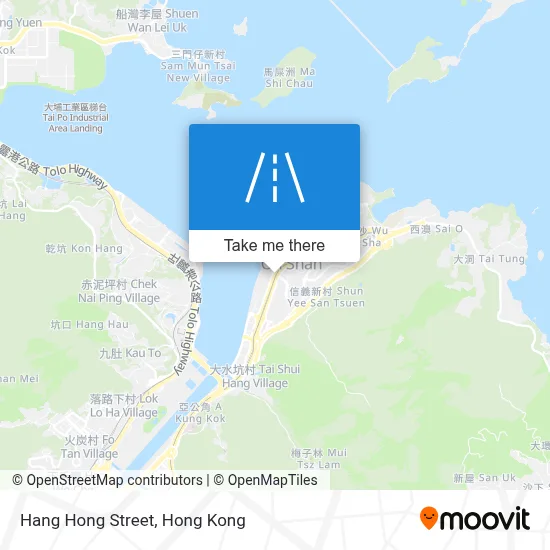 Hang Hong Street map