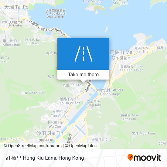 紅橋里 Hung Kiu Lane map