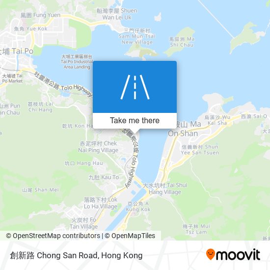 創新路 Chong San Road地圖