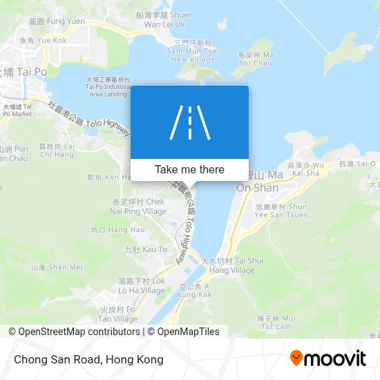 Chong San Road map
