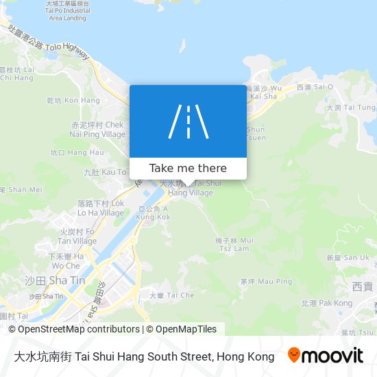 大水坑南街 Tai Shui Hang South Street map