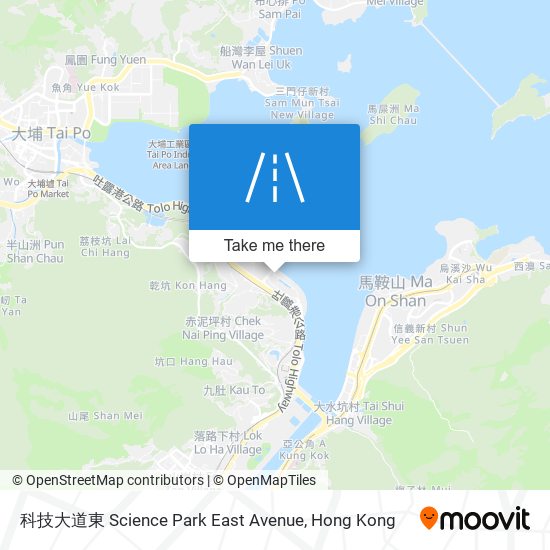 科技大道東 Science Park East Avenue map