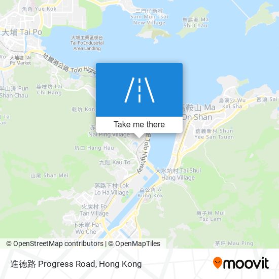 進德路 Progress Road map