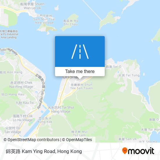 錦英路 Kam Ying Road map