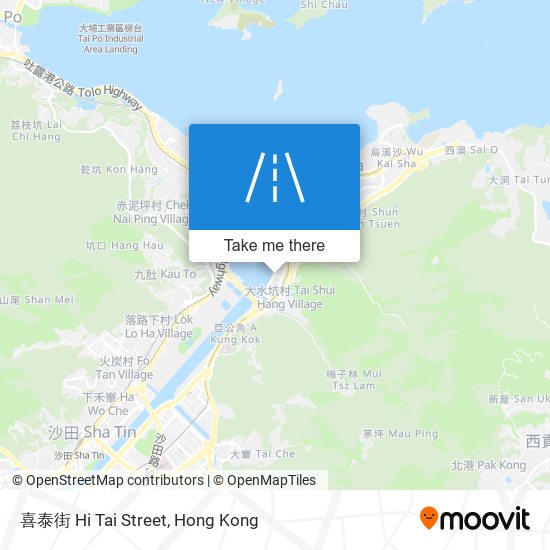 喜泰街 Hi Tai Street地圖