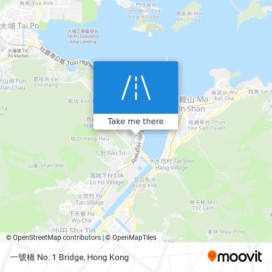 一號橋 No. 1 Bridge map