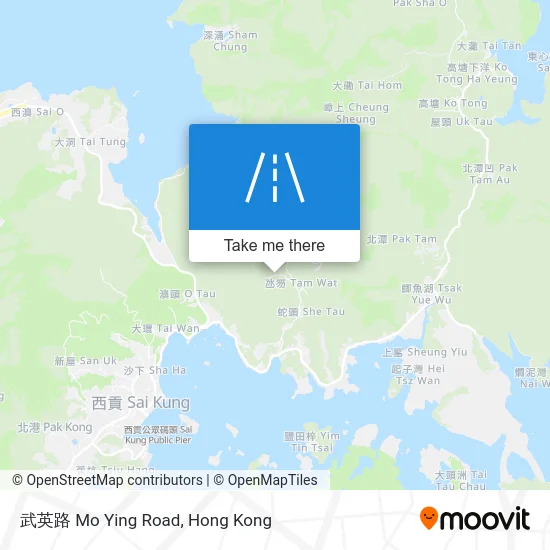 武英路 Mo Ying Road map