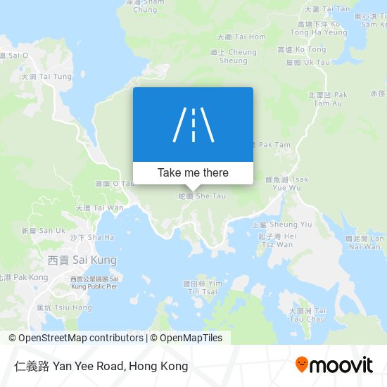 仁義路 Yan Yee Road map