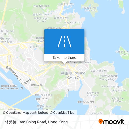林盛路 Lam Shing Road map