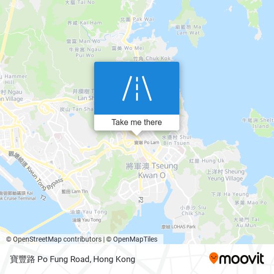 寶豐路 Po Fung Road地圖