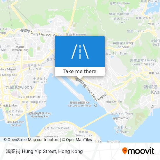 鴻業街 Hung Yip Street map