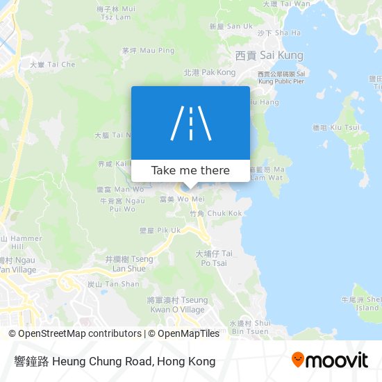 響鐘路 Heung Chung Road地圖
