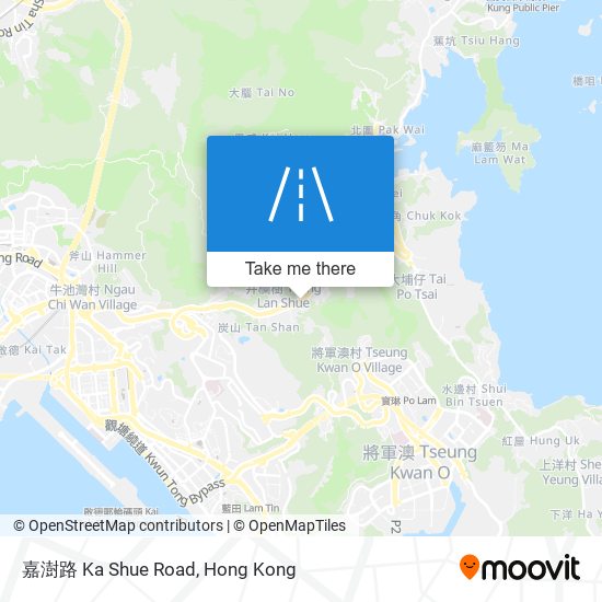 嘉澍路 Ka Shue Road map