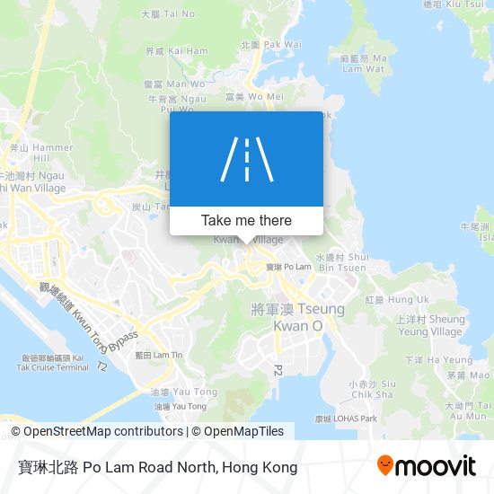 寶琳北路 Po Lam Road North map