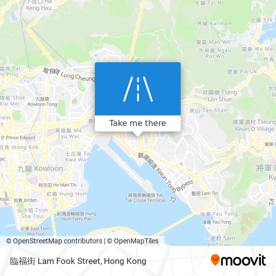 臨福街 Lam Fook Street map