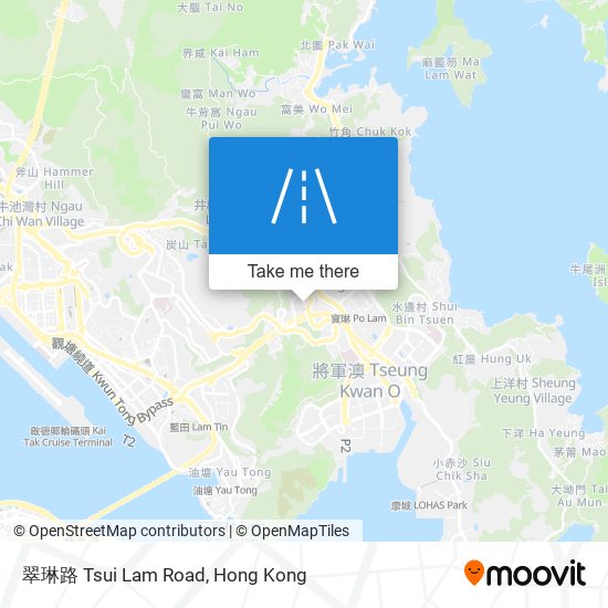 翠琳路 Tsui Lam Road地圖