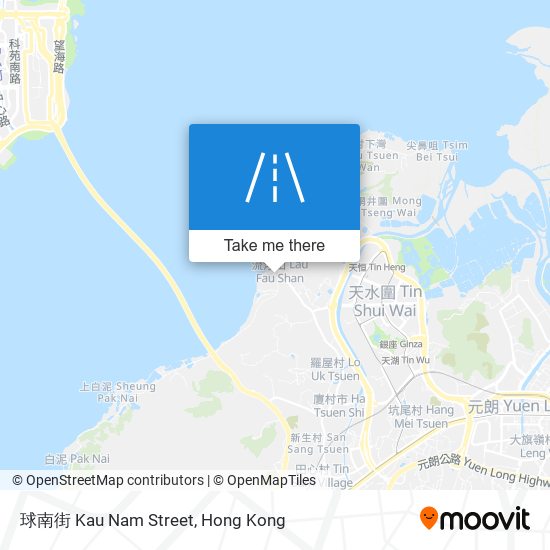 球南街 Kau Nam Street map