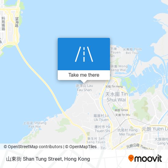 山東街 Shan Tung Street map