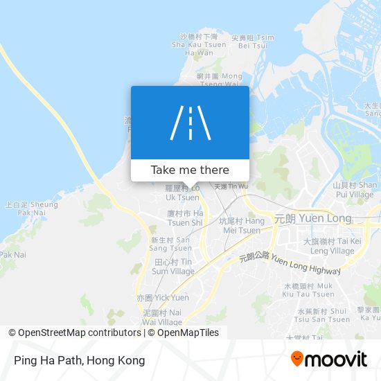 Ping Ha Path map
