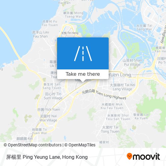 屏楊里 Ping Yeung Lane map