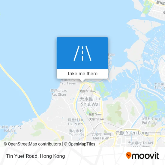 Tin Yuet Road map