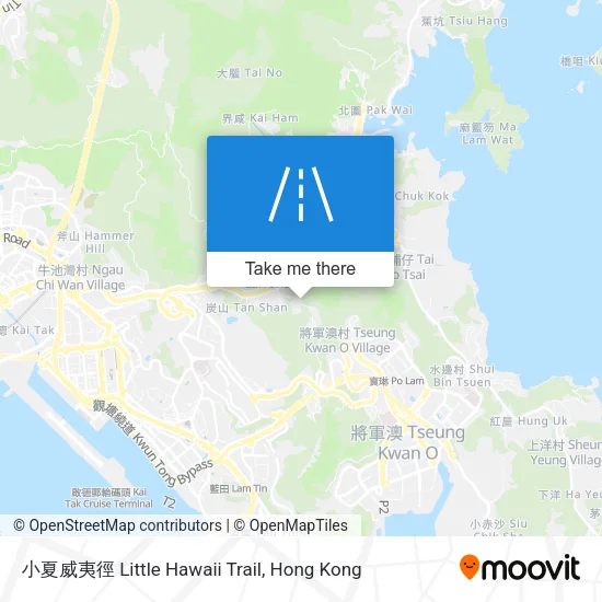 小夏威夷徑 Little Hawaii Trail map