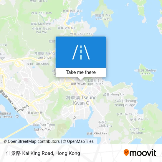 佳景路 Kai King Road map