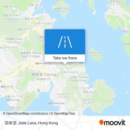 翡翠里 Jade Lane map