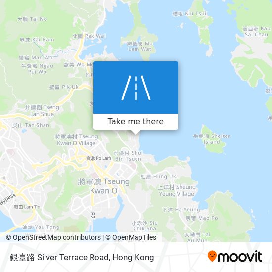 銀臺路 Silver Terrace Road map