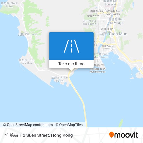 浩船街 Ho Suen Street地圖