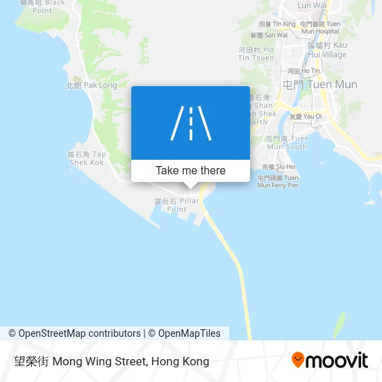 望榮街 Mong Wing Street map