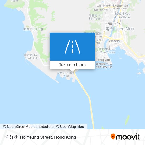 浩洋街 Ho Yeung Street地圖