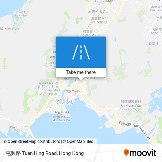 屯興路 Tuen Hing Road map