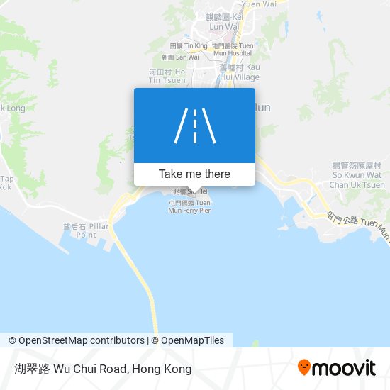 湖翠路 Wu Chui Road map