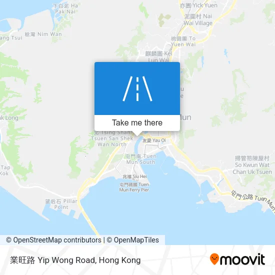 業旺路 Yip Wong Road地圖