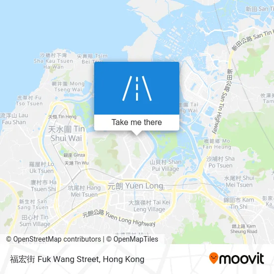福宏街 Fuk Wang Street map