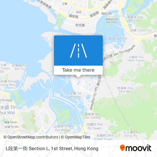 L段第一街 Section L, 1st Street map